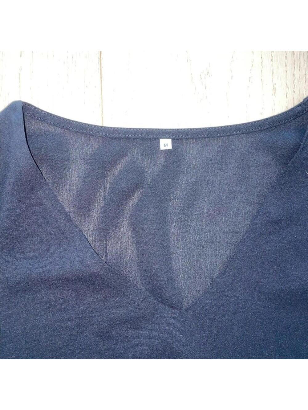 Simple Black Dress Size Medium - Picture 3 of 3